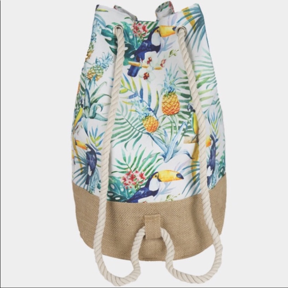 Large Tropical Tote - Picture 2 of 2